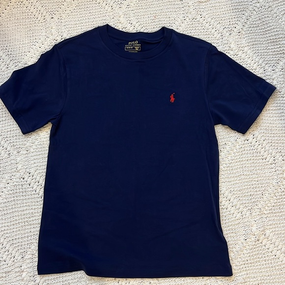 NWOT Polo Ralph Lauren: Boys Polo Tee- Navy - Picture 4 of 5